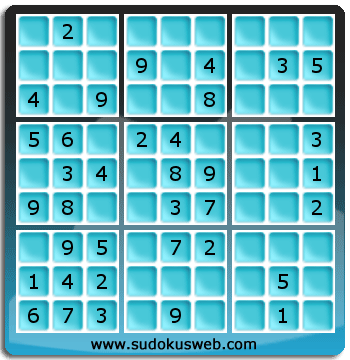 Sudoku de Niveau Facile Sudoku de Niveau Facile