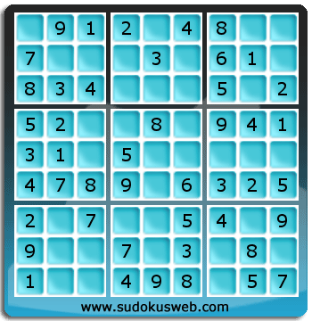 Sudoku de Nivell Molt Fàcil