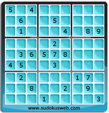 Sudoku von Fachmännischer höhe