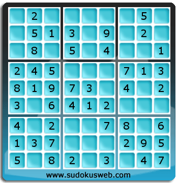Sudoku de Nivell Molt Fàcil Sudoku de Nivell Molt Fàcil