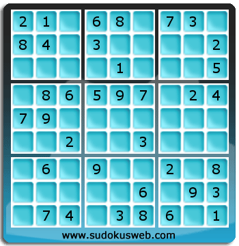 Sudoku von einfacher höhe