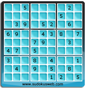 Sudoku von mittelmässiger höhe