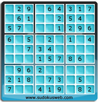 Sudoku de Nivel Muy Fácil Sudoku de Nivel Muy Fácil