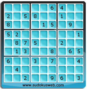 Sudoku von mittelmässiger höhe