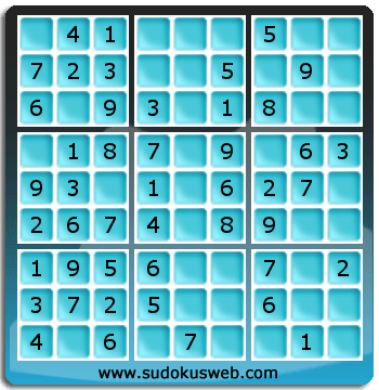 Sudoku de Niveau Très Facile