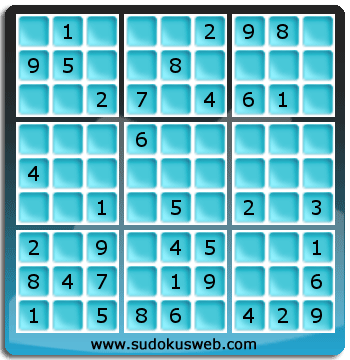 Sudoku von einfacher höhe