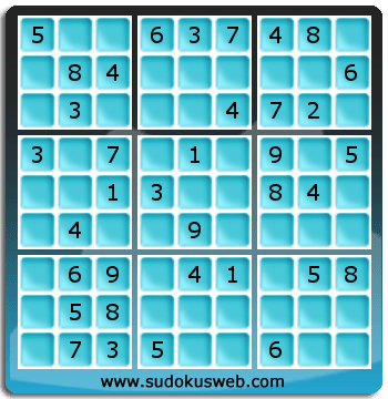 Sudoku de Nivel Fácil Sudoku de Nivel Fácil