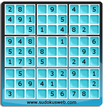 Sudoku de Nivel Muy Fácil