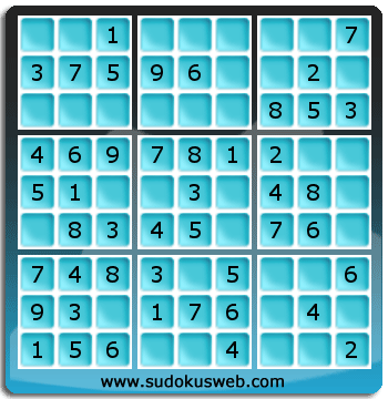 Sudoku de Nivell Molt Fàcil Sudoku de Nivell Molt Fàcil