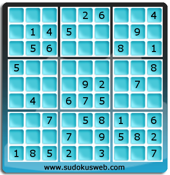 Sudoku von einfacher höhe