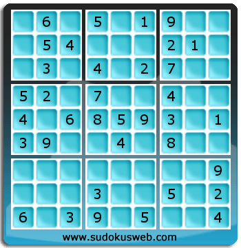 Sudoku von einfacher höhe