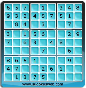 Nivel Muito Facil de Sudoku