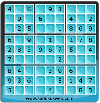 Sudoku de Nivell Molt Fàcil Sudoku de Nivell Molt Fàcil