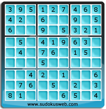 Sudoku de Nivel Muy Fácil