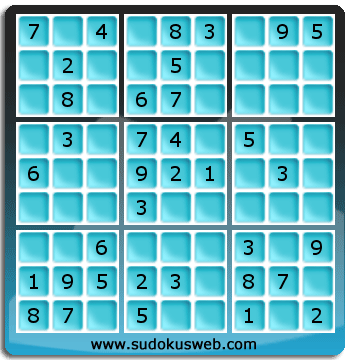 Sudoku von einfacher höhe