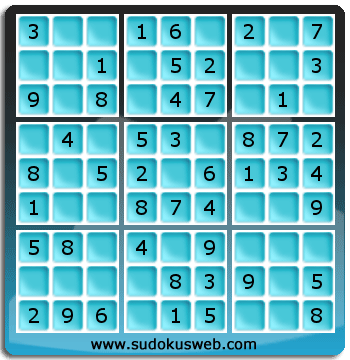 Sudoku de Nivell Molt Fàcil Sudoku de Nivell Molt Fàcil