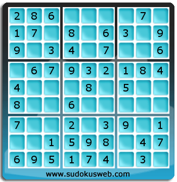 Nivel Muito Facil de Sudoku Nivel Muito Facil de Sudoku