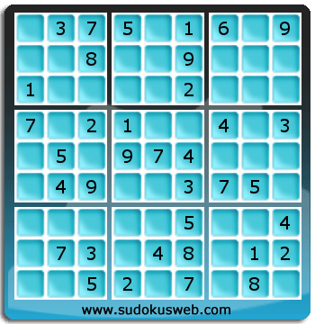 Nivel Facil de Sudoku Nivel Facil de Sudoku
