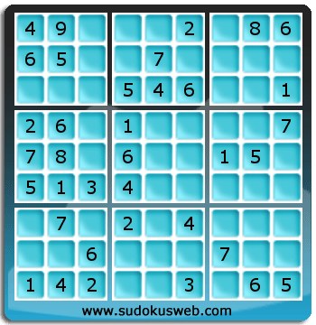 Sudoku von einfacher höhe