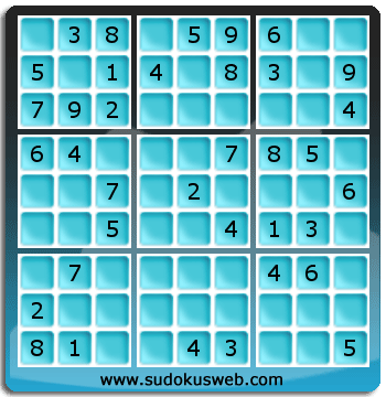 Sudoku von einfacher höhe