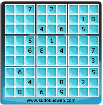 Sudoku von Fachmännischer höhe