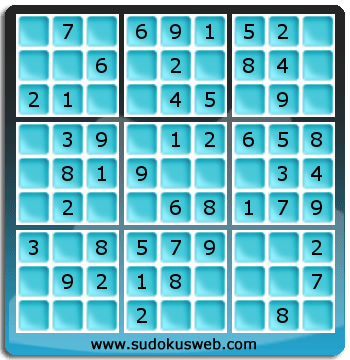 Sudoku de Nivel Muy Fácil