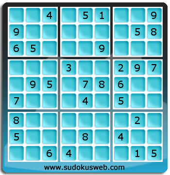 Sudoku von mittelmässiger höhe