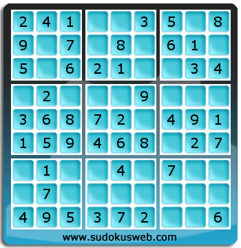 Sudoku von sehr einfacher höhe