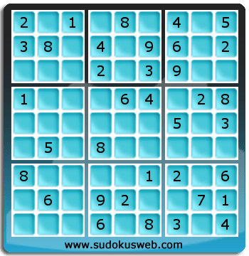 Sudoku von einfacher höhe Sudoku von einfacher höhe