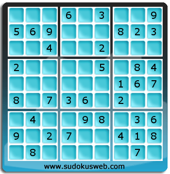 Nivel Facil de Sudoku