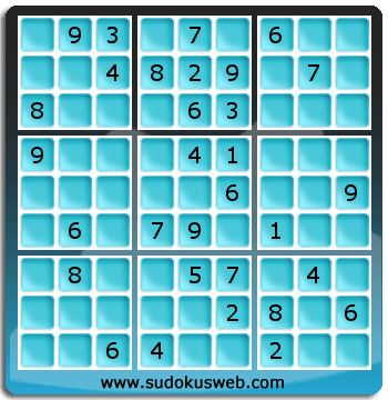 Sudoku von mittelmässiger höhe