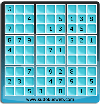 Nivel Facil de Sudoku