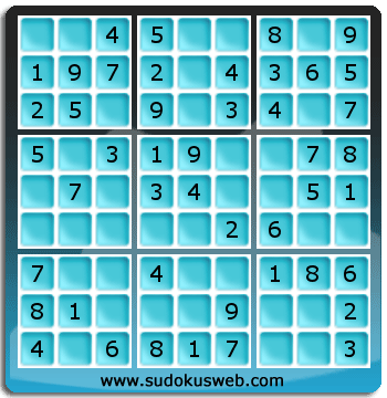 Sudoku de Nivell Molt Fàcil