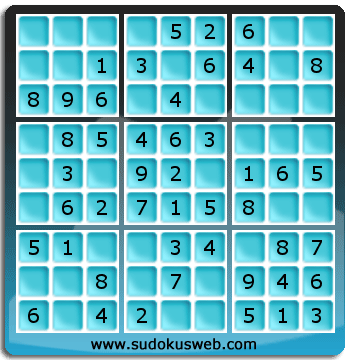Nivel Muito Facil de Sudoku Nivel Muito Facil de Sudoku