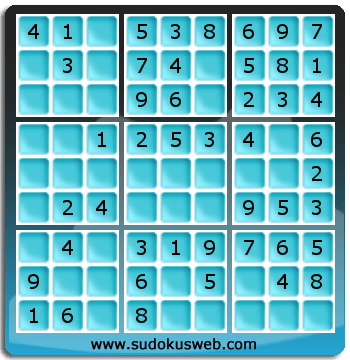 Nivel Muito Facil de Sudoku