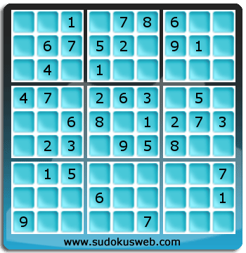 Sudoku von einfacher höhe