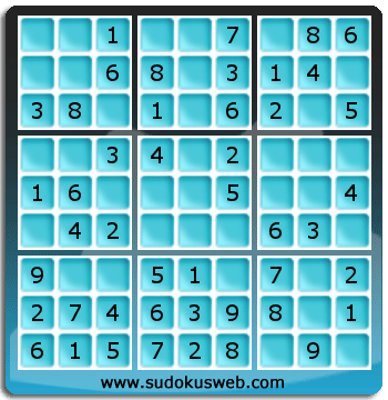 Sudoku von sehr einfacher höhe