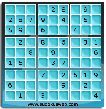 Nivel Facil de Sudoku Nivel Facil de Sudoku