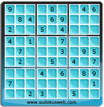 Sudoku von mittelmässiger höhe