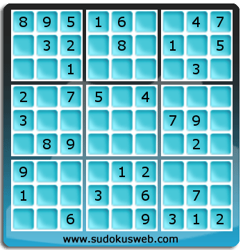 Sudoku von einfacher höhe