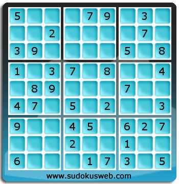 Nivel Facil de Sudoku