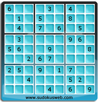 Sudoku von mittelmässiger höhe