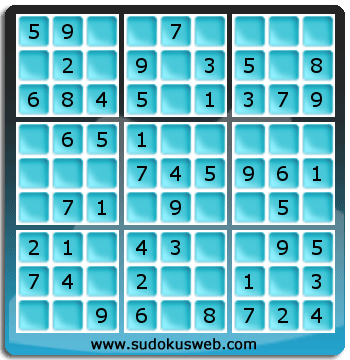 Nivel Muito Facil de Sudoku