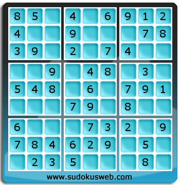 Sudoku de Niveau Très Facile Sudoku de Niveau Très Facile