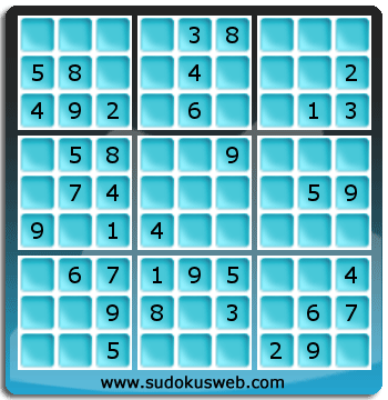 Sudoku de Niveau Facile Sudoku de Niveau Facile