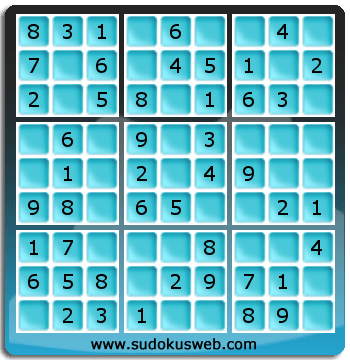 Nivel Muito Facil de Sudoku