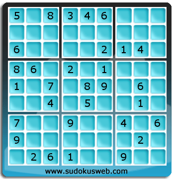 Sudoku von mittelmässiger höhe