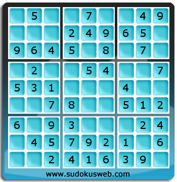 Sudoku de Niveau Très Facile