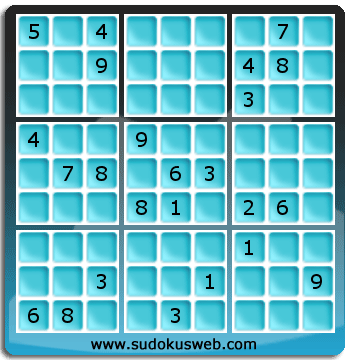 Sudoku von Fachmännischer höhe