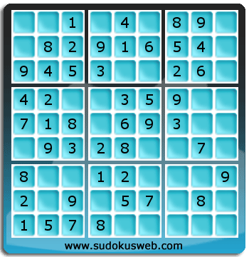 Sudoku de Nivel Muy Fácil